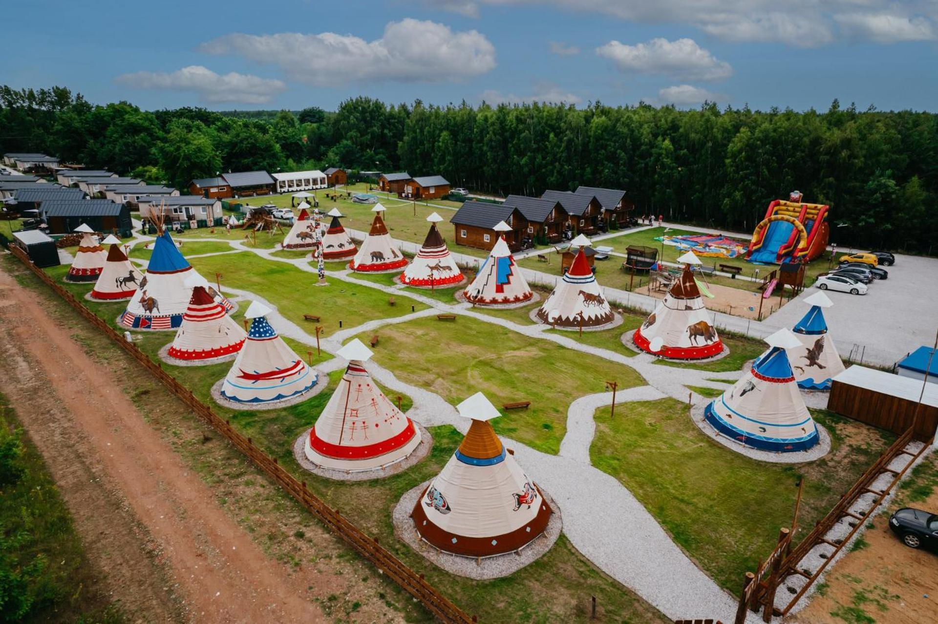 Indiana Camp - 150 M Od Suntago Park Ξενοδοχείο Grabce-Towarzystwo Εξωτερικό φωτογραφία